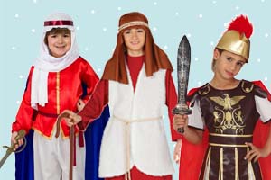Disfraces de Hebreos, árabes y romanos para navidad